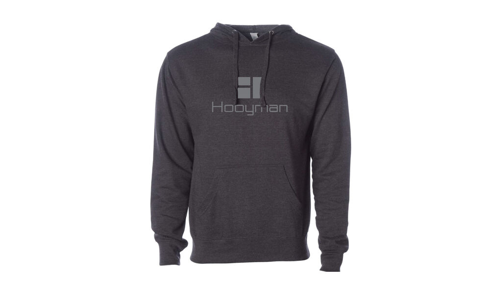 Hooyman Hooded Fleece - XXL - Charcoal Heather