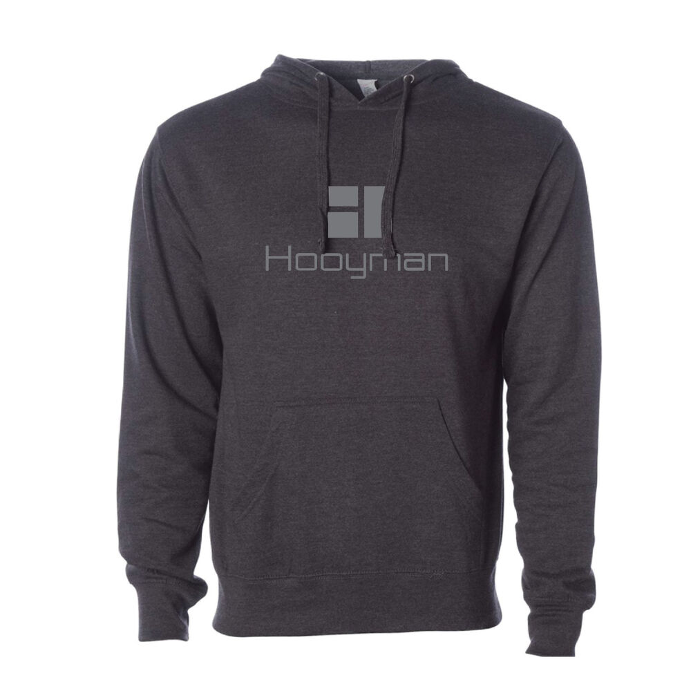 Hooyman Hooded Fleece - Medium - Charcoal Heather