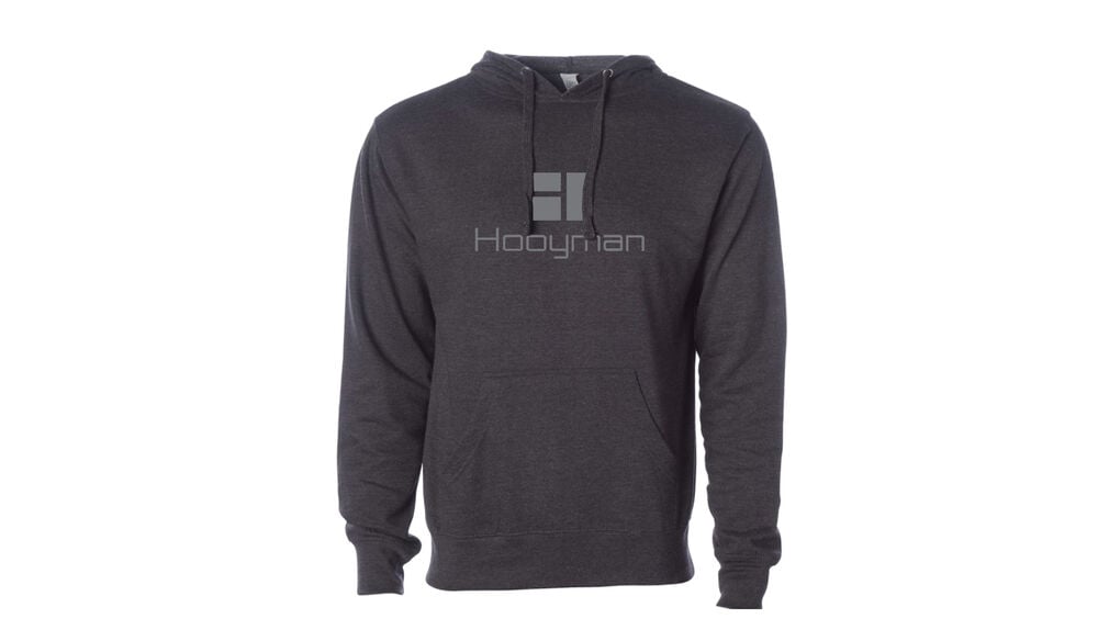 Hooyman Hooded Fleece - XL - Charcoal Heather